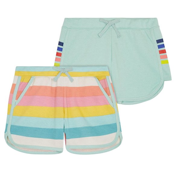 Eddie Bauer Girls' Shorts 2-Pack - Picture 1 of 9